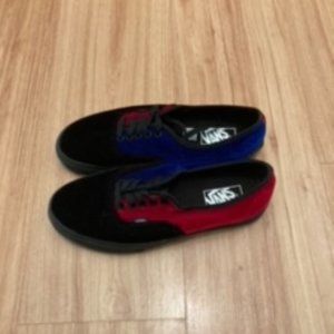 Vans Velvet Shoes Size 8